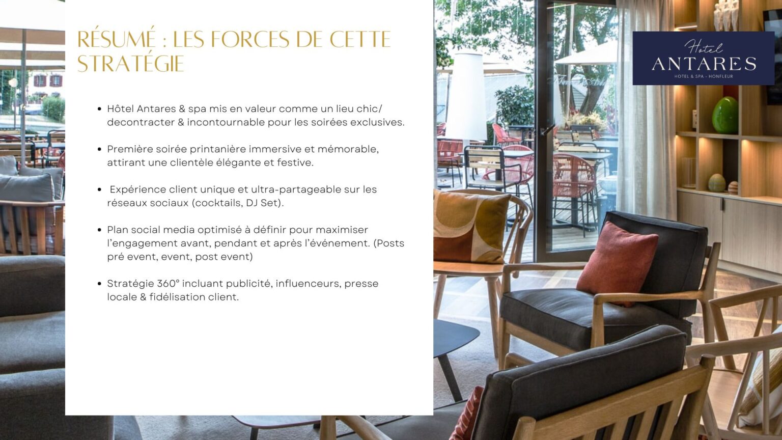 “STRATEGIE DIGITAL POUR L’HOTEL ANTARES”-21