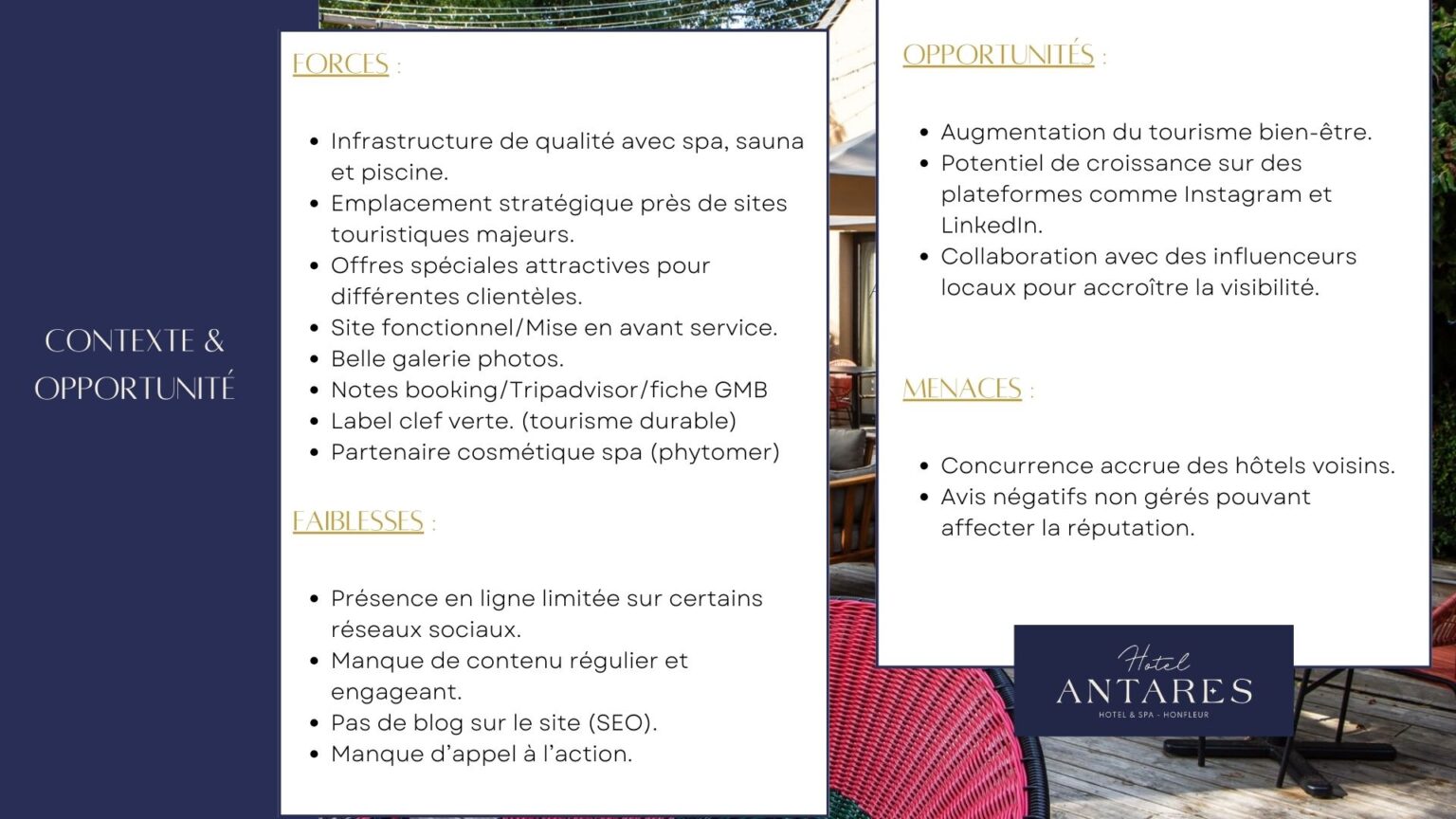 “STRATEGIE DIGITAL POUR L’HOTEL ANTARES”-3